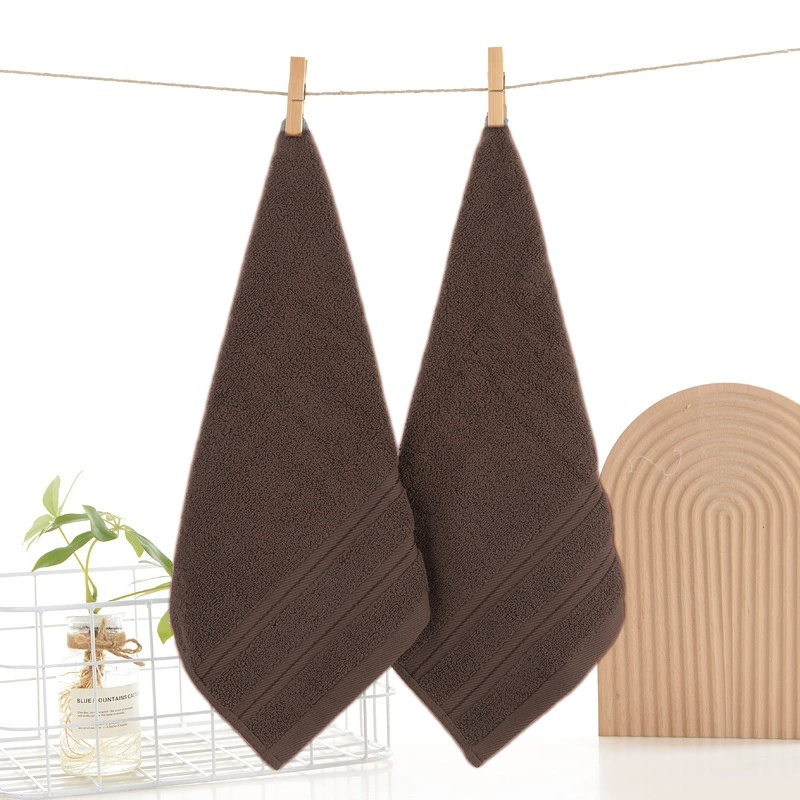 Square Hand Towel 100% Cotton  - огляд і ціна Home Textiles Face Towel
